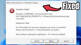 How To Fix Microsoft Visual C++ Runtime Library Error in Windows 11 / 10 ( 2026 )