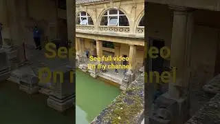Roman baths, Bath #shorts #Bath #romanbaths