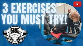 3 Bench Exercises That Show The Importance Of Leg Drive!