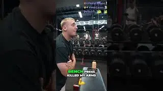 Bench Press Challenge: Can He Get 10 Reps? #shorts