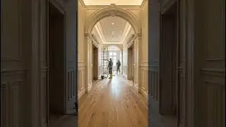 Flood-Damaged Hallway Floor Restoration | Before and After Repair #renovation #beforeafter #archite