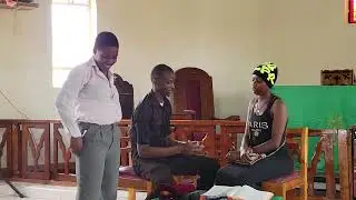 The ignite Play during the youth day celebrations at St mark Kakumba Wamala COU 