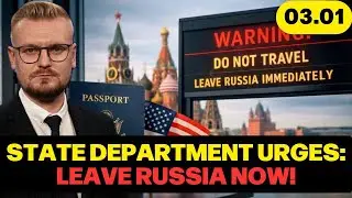 24 Hours to Pack! US Urges Americans: Get Out of Russia Now!