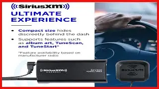 Experience SiriusXM Connect Satellite Radio Vehicle Tuner: Pause, Replay, and Stay Updated on the Ro