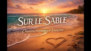 Sur le Sable 🌊 | Chanson romantique française chill & orientale  #clip poetic