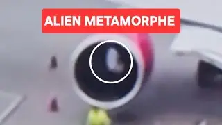ALIEN METAMORPHE  IN AN AIRCRAFT ENGINE AND ON THE FLYWHEEL OF THE AIRCRAFTHIGH-LOADING MESSENGER 