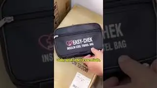 Easy chek insulin travel bag