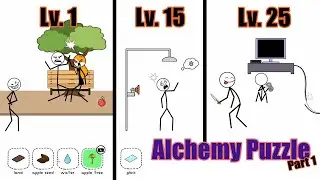 100 persen 25 level puzzle di alchemy puzzle part 1