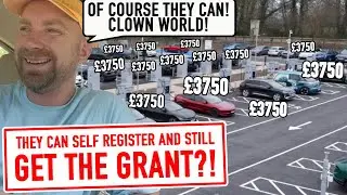 Car makers can self-register EVs and STILL get paid government grant 😂