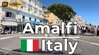 🇮🇹 Живописная поездка по АмальфиПутешествие в формате 4K по знаменитой прибрежной жемчужине Италии