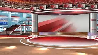 Background news studio for kinemaster