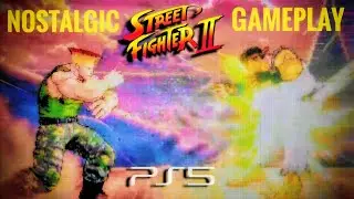 Street Fighter II (SFV Pixel Filter) - Guile Playtrough