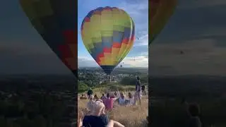 That was close 😅 Bristol balloon fiesta 2024 troopers hill Hanham
