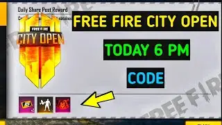 Free Fire City Open Redeem Code | 30 June Redeem Code Free Fire || Today Redeem Code Free Fire