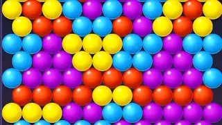 Bubble Shooter Rainbow ,Level-131 to Level-140 #puzzle #gameplay