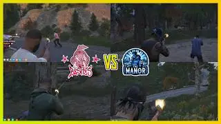 Big Manor Gang Counters Besties Bank Truck (Multi POVs) | NoPixel 4.0 GTA RP