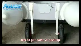 AQUOS Inflatable boat launching wheel