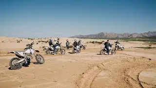 Mongolia Nomadic Off- Road - White Lake Motorbike Tour Day 2 (Husqvarna FE450)