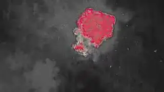 A Ukrainian quadcopter dropping a modified RKG 3 anti tank grenade on Donbass positions