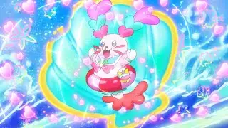 [1080p] Cure Kururun Transformation - Tropical-Rouge! Precure
