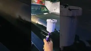 $15 Harbor Freight Purple Spray Paint  Setup 🎨 #harborfreight #painting #cars