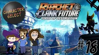 Ratchet & Clank Future: Tools of Destruction Part 18 - Another Pirate Assault - CharacterSelect