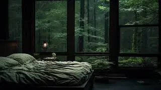 Enjoy The Fresh Air And Rain Sound Through The Window To Find Refreshment And Relaxation