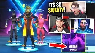 We played ARENA TRIOS at 4AM in Season 10... (LG Fortnite House)