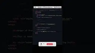 CSS Specificity Demystified: Mastering Style Priority! #csstutorial #codewithmayur