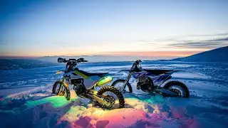 We Put Ice Studs in Our Dirt Bike Tires