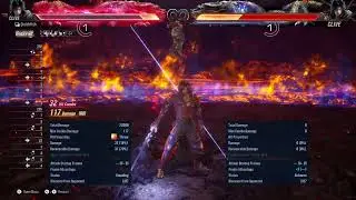 Tekken 8 Clive Rosfield 117 damage combo no rage art