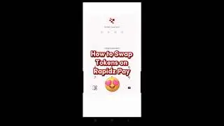 [GUIDE] How to Swap Tokens on Rapidz Pay in 3 Easy Steps