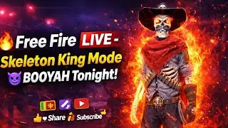 🔥 Free Fire LIVE | වරෙන් ඩො live 😈 BOOYAH Tonight!