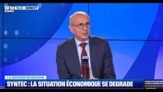Intervention de Laurent Giovachini, Pr&eacute;sident de la F&eacute;d&eacute;ration Syntec, sur BFM Business