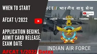 AFCAT 1/2022 Dates#afcat1/2022Dates#afcat1#crackafcat