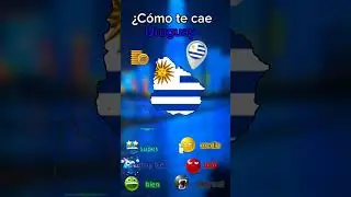 &iquest;C&oacute;mo te cae Uruguay? #maper #geografia #mapping #uruguay #phonk