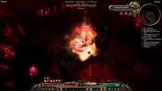 Grim Dawn Beginner Fire Blade Arc Commando Shar'Zul kill