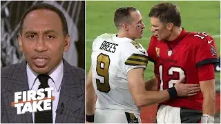 What&rsquo;s at stake in the Brady vs. Brees playoff game? | First Take