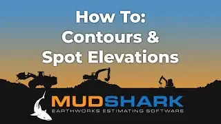 How to create Contours and Spot Elevations in MudShark