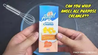 Can you Whip Angel All Purpose Creamer?
