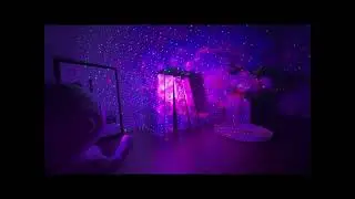 🤖✨ Robot Starry Sky Light | Smart Atmosphere Lighting in Action