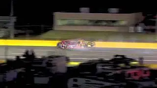 Max Papis Brendan Gaughan crash 2011 North Carolina Education Lottery 200