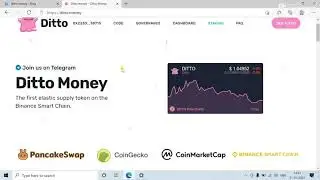 #DITTOVideoContest $DITTO What is Ditto Money? How to provide liquidity in Pancakeswap ?