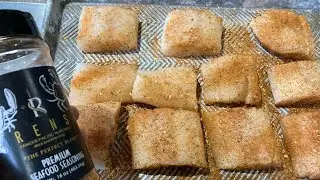 Beer Battered Cod on the Blackstone Griddle | Rens Premium Seafood Seasoning