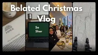 Business problems | Halalmas Dinner | Skiing | Club Creator meet up | unboxing gifts 🥹