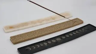 Watch me resin.   Incense holder molds