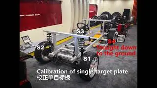 How to calibrate a single target plate Bright 3D Wheel Alignment