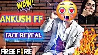 #ankushff Ankush FF Face reveal 🥰😲||Ankush free fire face voice and girlfriend revealed  #ak35 😇