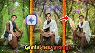 Gemini AI Photo Editing || Pashto Traditional Look || Viral Portrait Prompt