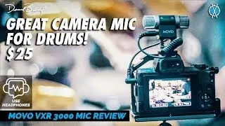 $25 Camera Mic for Musicians! // Movo VXR3000 Review